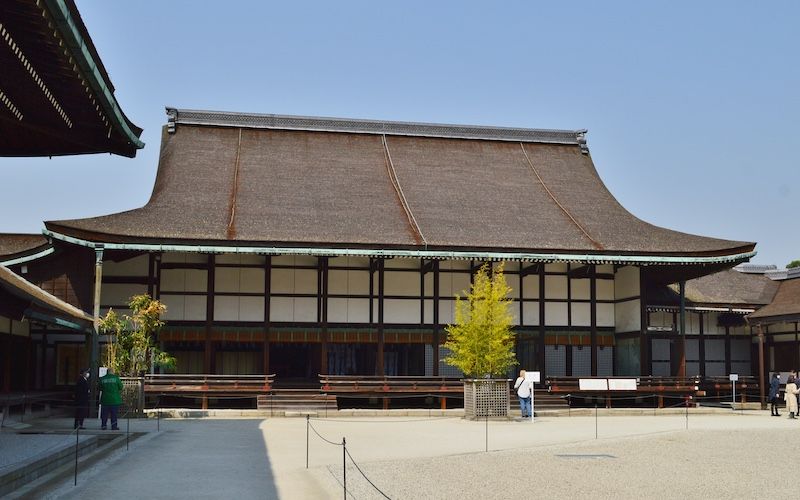 Palais du Seiryō-den à Kyōto (image Wikipédia)